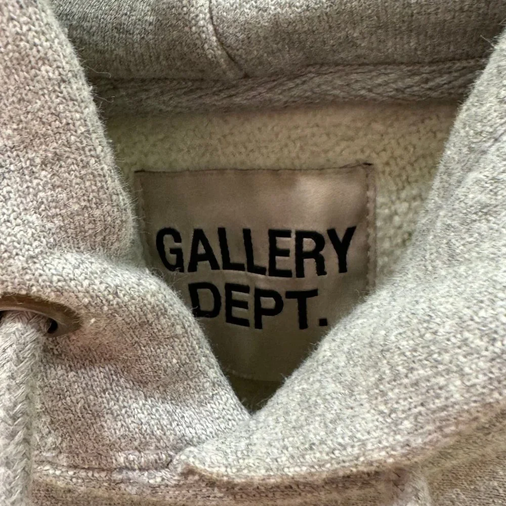 Gallery Dept Grey Hoodie - Picture 3 of 3